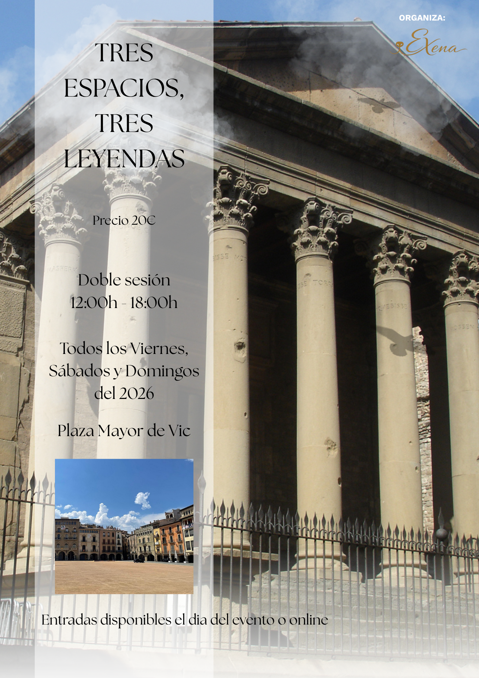 TRES ESPACIOS